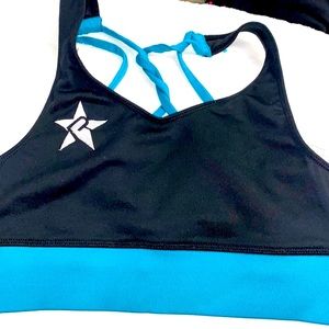 Rebel athletic sports bra adult small